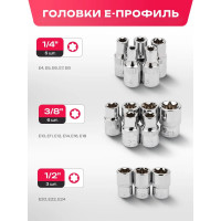 Набор инструментов Forcekraft 216пр.1/4''3/8''1/2''(6гр.)(4-32мм) FK-38841New(50468)
