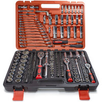 Набор инструментов Forcekraft 216пр.1/4''3/8''1/2''(6гр.)(4-32мм) FK-38841New(50468)