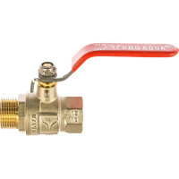 Полнопроходной шаровой кран PRO AQUA, Н-В 3/4 FWL53-m20-f20x