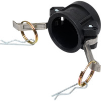 Камлок TITAN LOCK 1,25in типа DC, заглушка для ниппеля (полипроп.) TL125DCPP