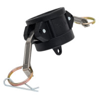 Камлок TITAN LOCK 1,25in типа DC, заглушка для ниппеля (полипроп.) TL125DCPP
