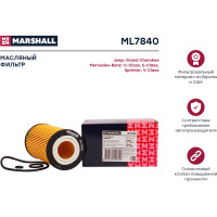 Фильтр масляный MB C-Class (W202-W204) 97- / E-Class (W210, W211) 98- / Sprinter I, II 00- MARSHALL ML7840