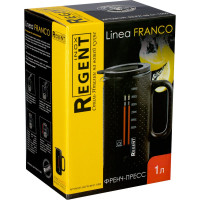 Френч-пресс Regent inox Linea FRANCO 1 л 93-FR-39-01-1000