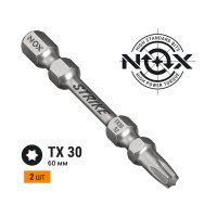 Бита impact STRIKE (2 шт; Tx30х60 мм; карта; Е6.3) NOX 333060-2