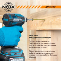 Бита impact STRIKE (2 шт; Tx30х60 мм; карта; Е6.3) NOX 333060-2