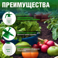 Ручной опрыскиватель ВОЛАТ 2 л 57020-20