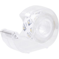 Канцелярская клейкая лента DELI EA30211 кристально-прозрачная, 18 мм х 7.62 м, блистер 1049063