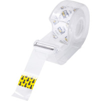 Канцелярская клейкая лента DELI EA30211 кристально-прозрачная, 18 мм х 7.62 м, блистер 1049063