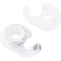 Канцелярская клейкая лента DELI EA30211 кристально-прозрачная, 18 мм х 7.62 м, блистер 1049063