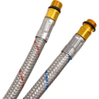 Смеситель для раковины Nobili Velis без донного клапана, глянцевый, черный VE125138/3FLP 00000106715