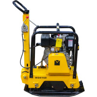 Реверсивная дизельная виброплита Masalta Kama KM178F, 6 л.с., 168 кг, MSH160-1 ВИБ171