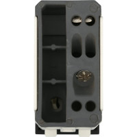 1-клавишный переключатель LK Studio с двух мест 45x22.5 (сх.6) 16 A. 250 B, черный бархат, LK45 850208-1