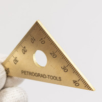 Разметочный плоский угольник Петроградъ 90x45x45 М00020969