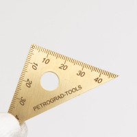 Разметочный плоский угольник Петроградъ 90x45x45 М00020969