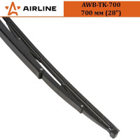 Щетка стеклоочистителя 700 мм, 28", каркасная, грузовая Airline AWB-TK-700