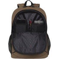 Рюкзак Torber ROCKIT с отделением для ноутбука 15.6", коричневый, полиэстер 600D, 46x30x13 T8283-BRW