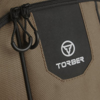 Рюкзак Torber ROCKIT с отделением для ноутбука 15.6", коричневый, полиэстер 600D, 46x30x13 T8283-BRW