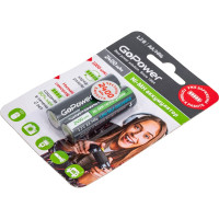 Предзаряженный аккумулятор GoPower RTU HR6 AA BL2 NI-MH 2400mAh 00-00018320