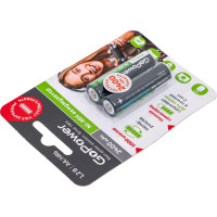 Предзаряженный аккумулятор GoPower RTU HR6 AA BL2 NI-MH 2400mAh 00-00018320