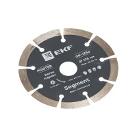 Диск алмазный Segment Master (125x22.23 мм) EKF dd-125s