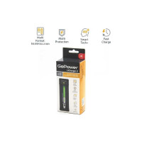 Зарядное устройство GoPower для аккумуляторов LiCharger 2 Ni-MH/Ni-Cd/Li-ion/IMR 1 слот (1/100) 00-00015361