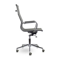 Кресло UTFC СН-300 Кайман В хром Ср СК11 черное КайманВ05