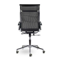 Кресло UTFC СН-300 Кайман В хром Ср СК11 черное КайманВ05