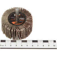 Круг лепестковый радиальный 60x30 мм, P80 FASTER TOOLS 4381