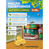 Колеруемое масло для террас и садовой мебели FARBITEX калужница, 0.45 л 4300011006