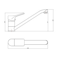 Смеситель для кухни ESKO Eiger EG05