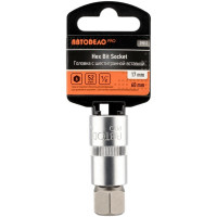Головка PRO со вставкой HEX 17 мм, 1/2"DR, 60 мм АвтоDело 39052 16185