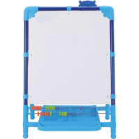 Растущий мольберт для мела/магнитно-маркерный BRAUBERG NIKA KIDS СИНИЙ 53x46 см 238049