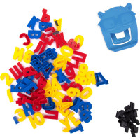 Растущий мольберт для мела/магнитно-маркерный BRAUBERG NIKA KIDS СИНИЙ 53x46 см 238049