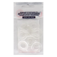 Прокладка СТМ 3/4", силикон, 24x14x2 мм, 20 шт SSSWC034-20