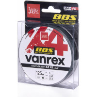 Плетеная леска Lucky John Vanrex BBS х4 BRAID Moss Green 125/040 LJ4114-040
