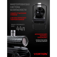 Дизельная пушка VERTON Air DH-36D (36кВт, 750м3/ч., 2,1л/ч, непрямой нагрев, дисплей, манометр, дизель/керосин) 01.12775.13448