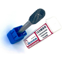 Бор-фреза твердосплавная сфероцилиндрическая C-10-20-MD-06-65 Х-образная насечка по металлу Sekira 00000028185