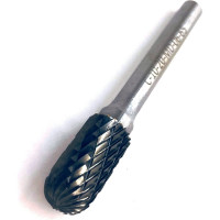 Бор-фреза твердосплавная сфероцилиндрическая C-10-20-MD-06-65 Х-образная насечка по металлу Sekira 00000028185