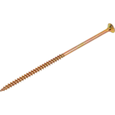 Универсальный саморез МЕТАЛЛСЕРВИС 6x140 желтый цинк, 50 шт. 1240077