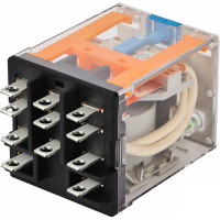 Силовое реле РЕЛЕОН 3 CO контакта 16а;= 24в Dc; блокируемая кнопка проверки + LED, RP733902405