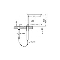 Смеситель для кухни ALVEUS NORMA CHR 1132182