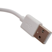 Кабель ZeepDeep OneLove Micro USB, 3A, FastCharging, 1м, white 858597