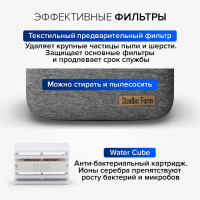 Увлажнитель воздуха традиционный Stadler Form Karl, без белого налета с функцией умного дома Smart Home, K-004