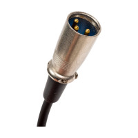 Переход XLR штекер - RCA гнездо Pro Legend позолоченные контакты с кабелем 0.3м, PL2288