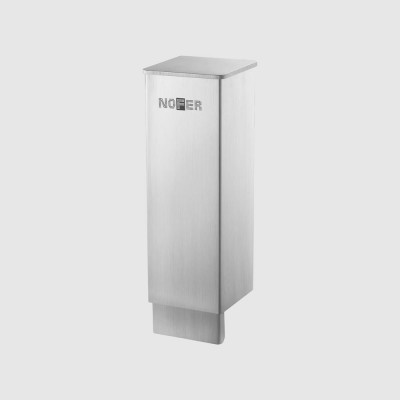 Диспенсер для мыла с кнопкой Nofer INOX матовый 300 мл. нерж. сталь 03025.S