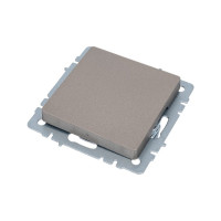 Заглушка с суппортом IEK Brite мз10-брш шампань BR-PL10-K37