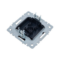Заглушка с суппортом IEK Brite мз10-брш шампань BR-PL10-K37