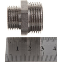 Латунный ниппель PRO AQUA НР резьбовой переходной 1/2x3/4 06-M20-M15xb