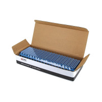 Нулевая шина N EKF (6x9мм) 6 отверстий латунь синий нейлоновый корпус комбинированный PROxima sn0-63-06-dn