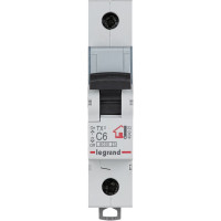 Автоматический выключатель Legrand TX3 C6A 1П 6000 404025